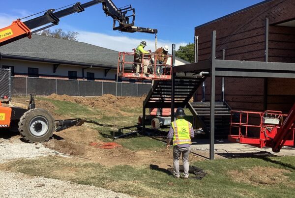 Brentwood Academy Exterior Stair Removal